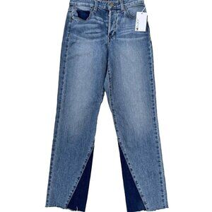 Joe's Jeans Women’s Blue The Debbie High Rise Straight Crop Jeans Size 25